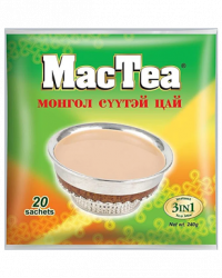 MacTea Mongolian Salt Tea Instant 3-In-1 240G (12G x 20's)