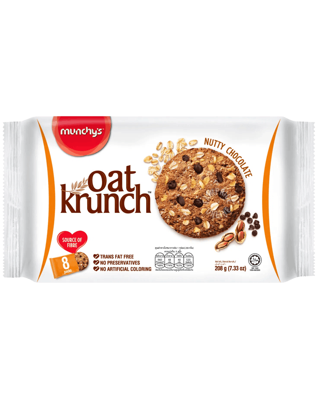 Munchy's Oat Krunch Nutty Chocolate 208G