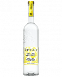 Belvedere Organic Infusions Lemon & Basil 1L