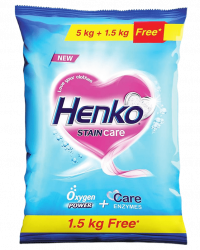 Henko Stain Champion Washing Powder 5KG + 1.5KG Free
