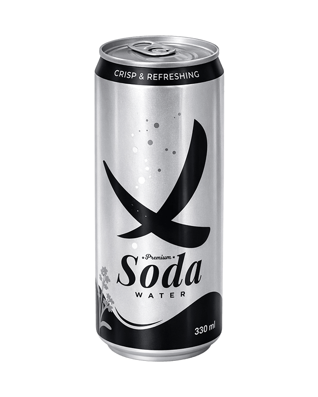 X Premium Soda Water 330ML