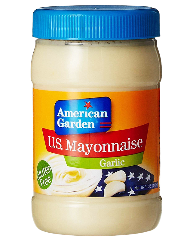 American Garden Mayonnaise Garlic 473ML American Garden Mayonnaise Garlic 473ML