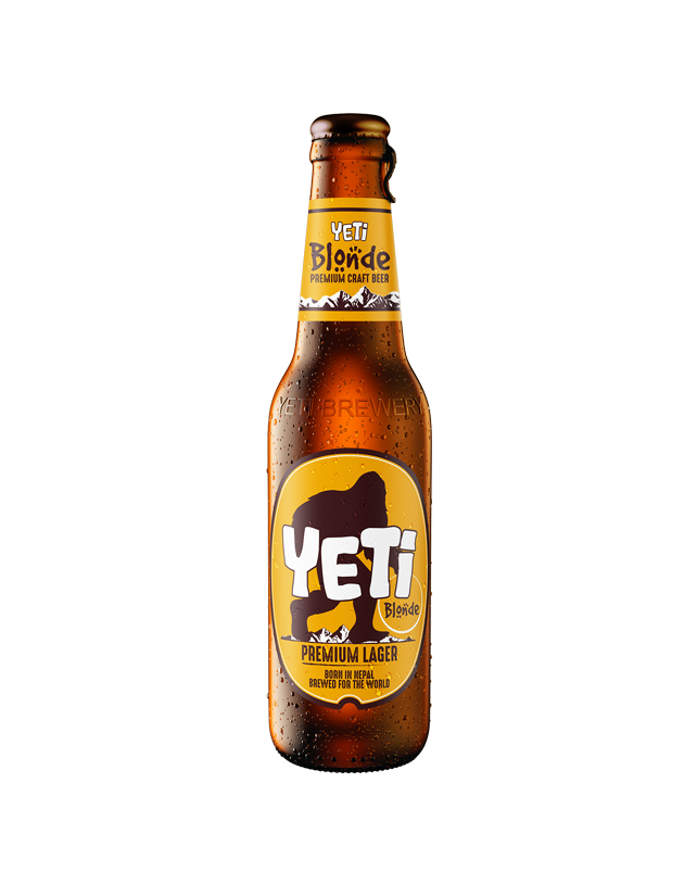 Yeti Blonde Premium Craft Lager Bottle 330ML Yeti Blonde Premium Craft Lager Bottle 330ML