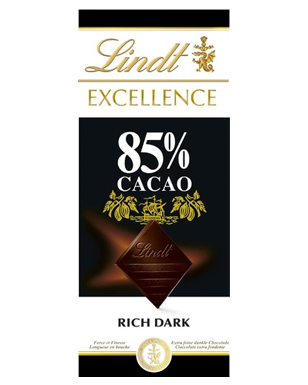 Lindt Excellence 85% Cocoa Rich Dark 100G