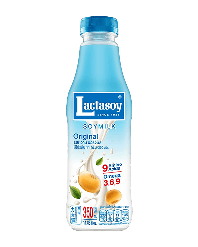 Lactasoy Original Sweetened UHT Soymilk 350ML PET