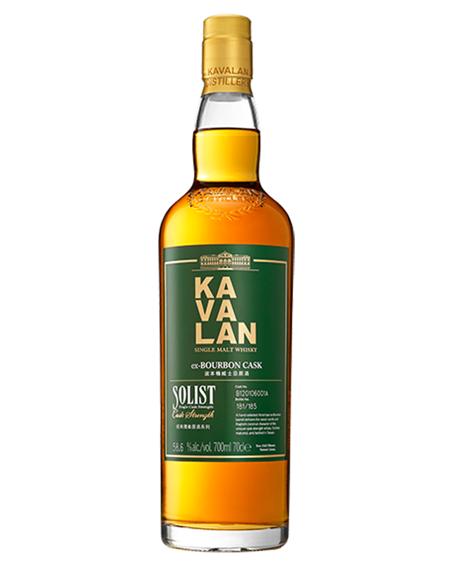 Kavalan Solist Ex-Bourbon Single Cask Strength 700ML Kavalan Solist Ex-Bourbon Single Cask Strength 700ML