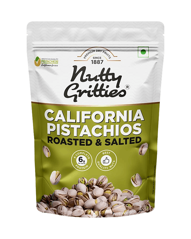 Nutty Gritties California Pistachios 200G