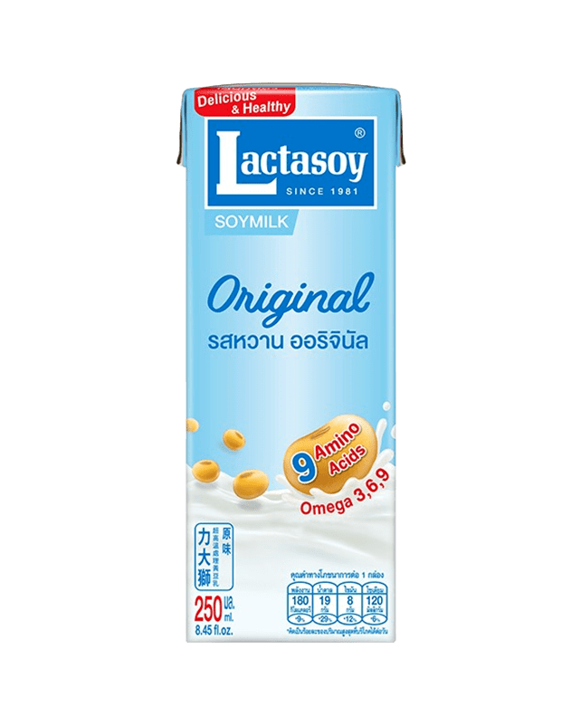 Lactasoy Original Sweetened UHT Soymilk 250ML