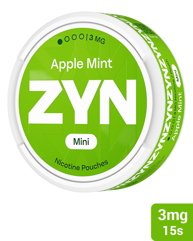 ZYN Nicotine Pouch Apple Mint 3mg