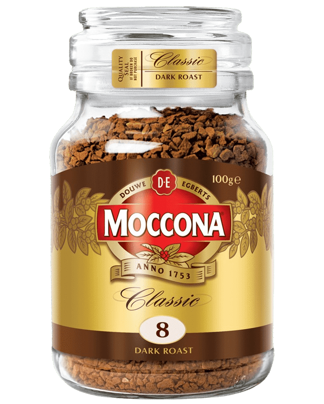 Moccona Classic 8 Dark Roast Instant Coffee 100G