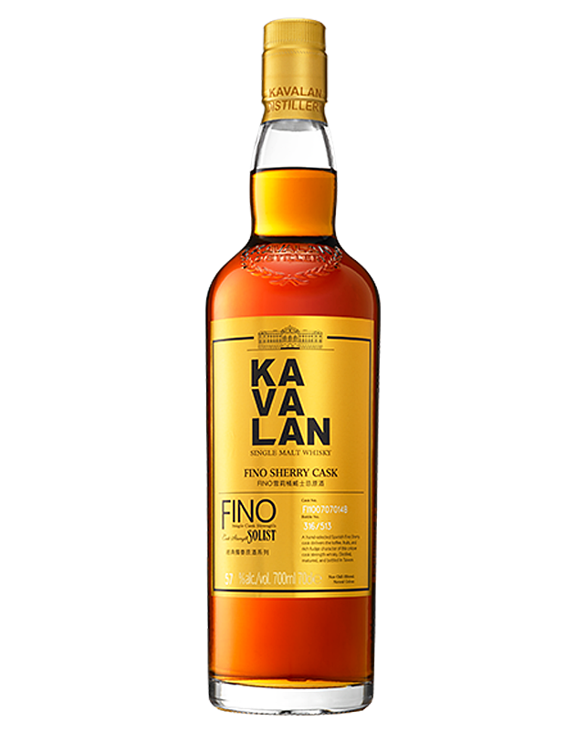 Kavalan Solist Fino Sherry Single Cask Strength 700ML Kavalan Solist Fino Sherry Single Cask Strength 700ML