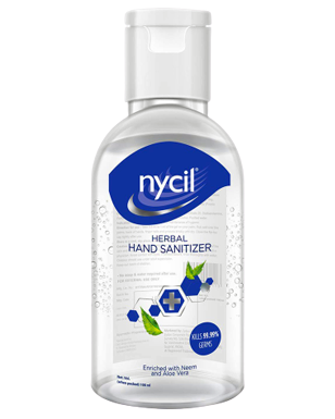 Nycil Herbal Hand Sanitizer 100ML Nycil Herbal Hand Sanitizer 100ML