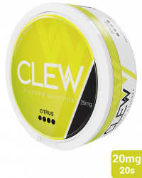 CLEW Nicotine Pouch Citrus 20mg