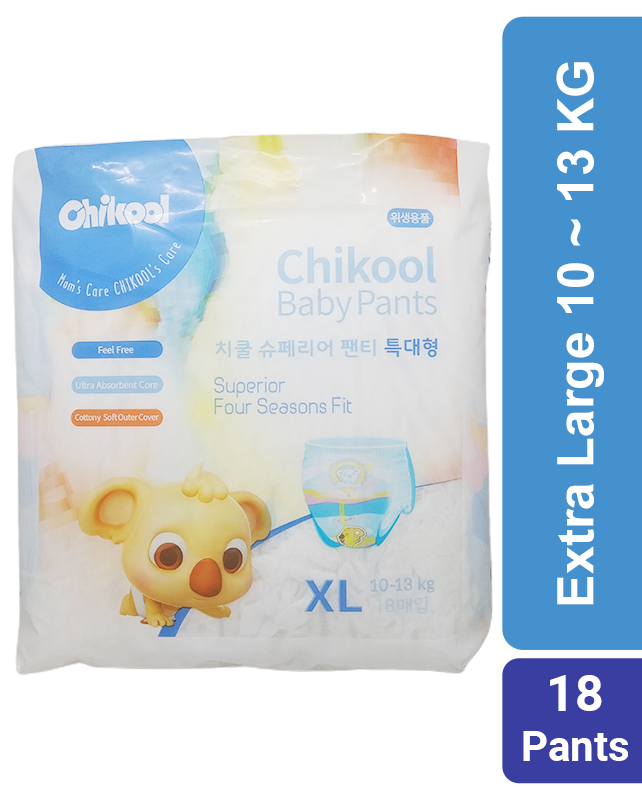 Chikool Superior Baby Pants Diaper XL 18's Chikool Superior Baby Pants Diaper XL 18's