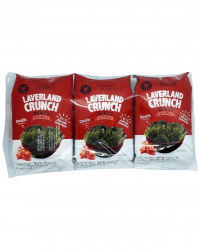 Laverland Crunch Hot & Spicy Seaweed 13.5G (4.5G x 3's)