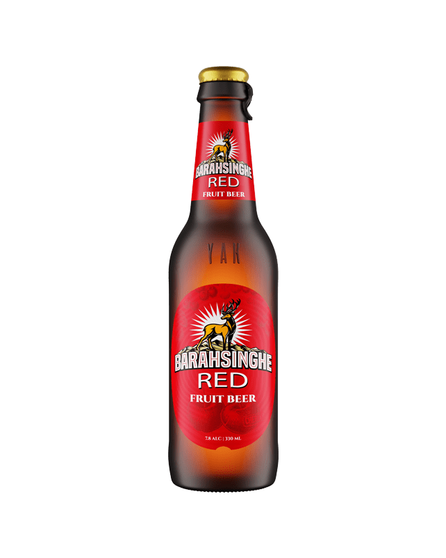 Barahsinghe Red Fruit Beer Cherry Bottle 330ML Barahsinghe Red Fruit Beer Cherry Bottle 330ML