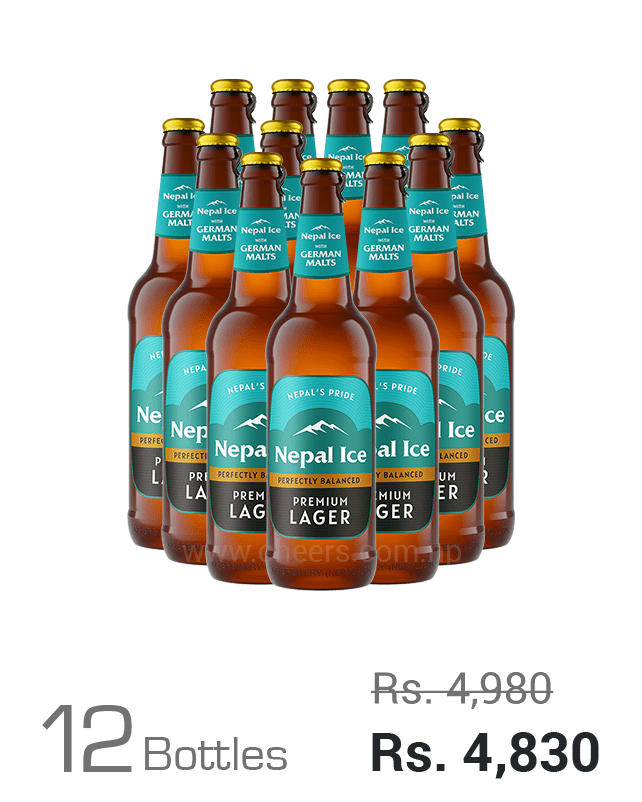 Nepal Ice Premium Lager 650ML x 12 Bottles