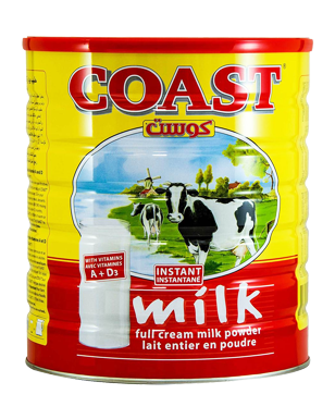 Coast Full Cream Milk Powder 900G Coast Full Cream Milk Powder 900G