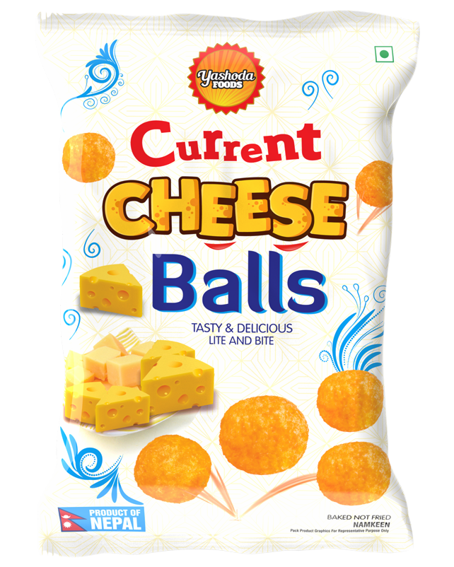 Current Cheese Balls White 60G