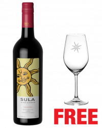 Sula Zinfandel Red 750ML + 1 Wine Glass Free