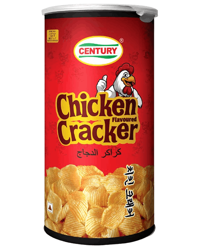 Century Chicken Flavoured Cracker 80G Can