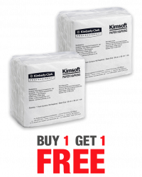Kimberly Clark Kimsoft Paper Napkins 1Ply 100 Pulls Buy1 Get1 - 1082