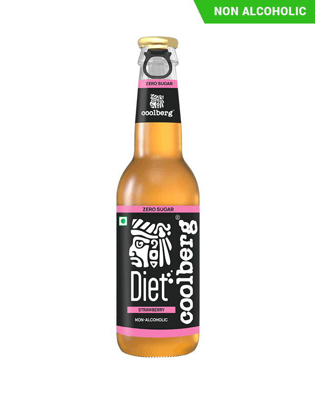 Coolberg Diet Strawberry Bottle 330ML