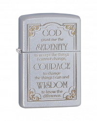 Zippo Serenity Prayer Lighter