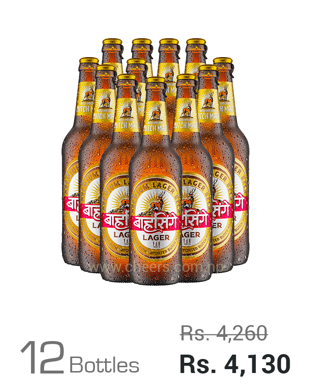 Barahsinghe Premium Lager 650ML x 12 Bottles