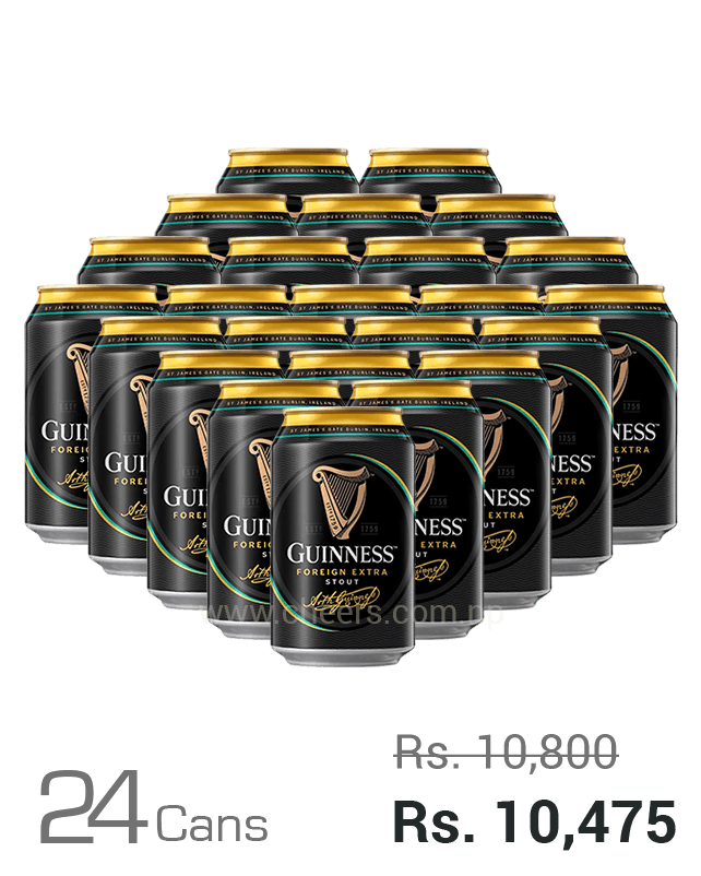 Guinness Stout 330ML x 24 Cans
