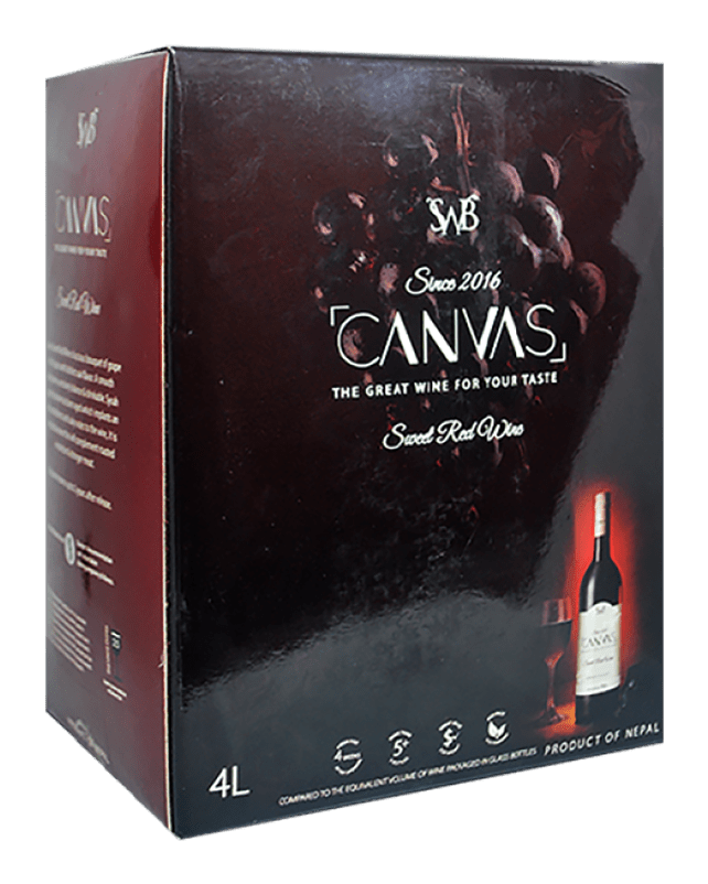 Canvas Sweet Red 4L Box Canvas Sweet Red 4L Box