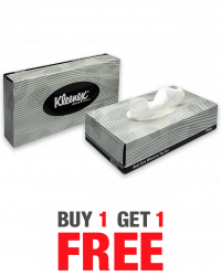 Kimberly Clark Kleenex Facial Tissues 2Ply 100 Pulls Buy1 Get1 - 01033