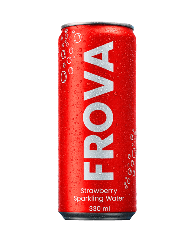 Frova Strawberry Sparkling Water 330ML