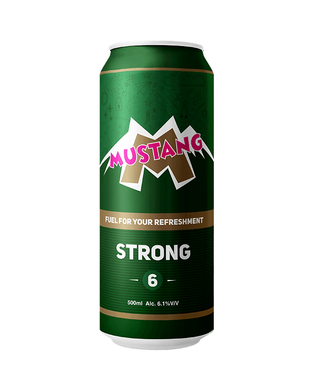 Mustang Strong 6 Can 500ML