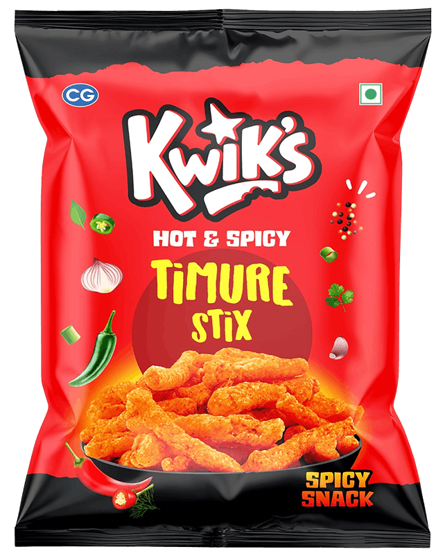 Kwik's Hot & Spicy Timure Stix 65G
