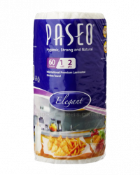 Paseo Elegant Kitchen Towel 2Ply 1 Roll 60's