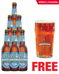 Barahsinghe Yaktoberfest 330ML x 6 Bottles + 1 Glass Free