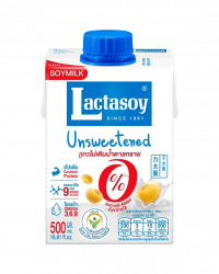 Lactasoy Unsweetened UHT Soymilk 500ML