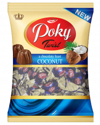 Cagla Poky Twist Coconut Milky Compound Chocolate 1KG