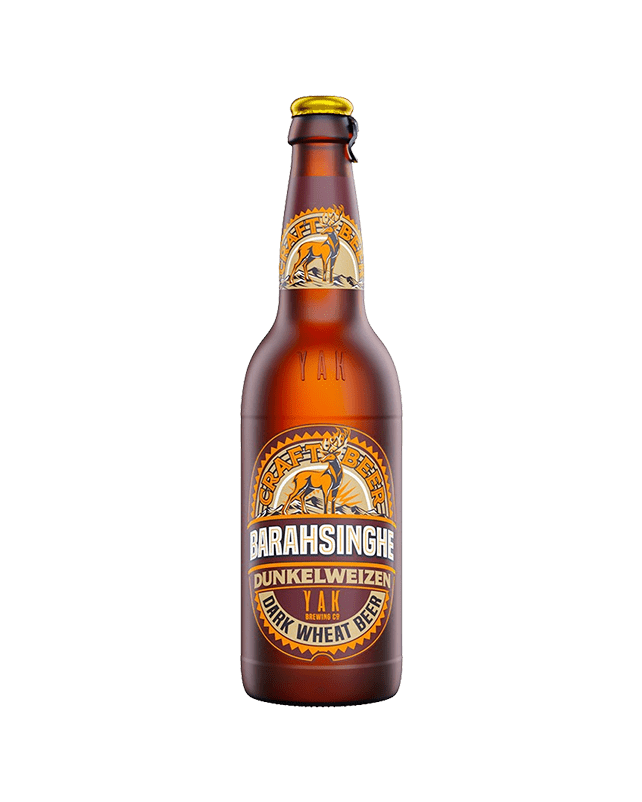 Barahsinghe Craft Dunkelweizen Dark Wheat Bottle 330ML Barahsinghe Craft Dunkelweizen Dark Wheat Bottle 330ML