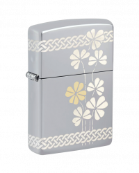 Zippo Clover Design Lighter