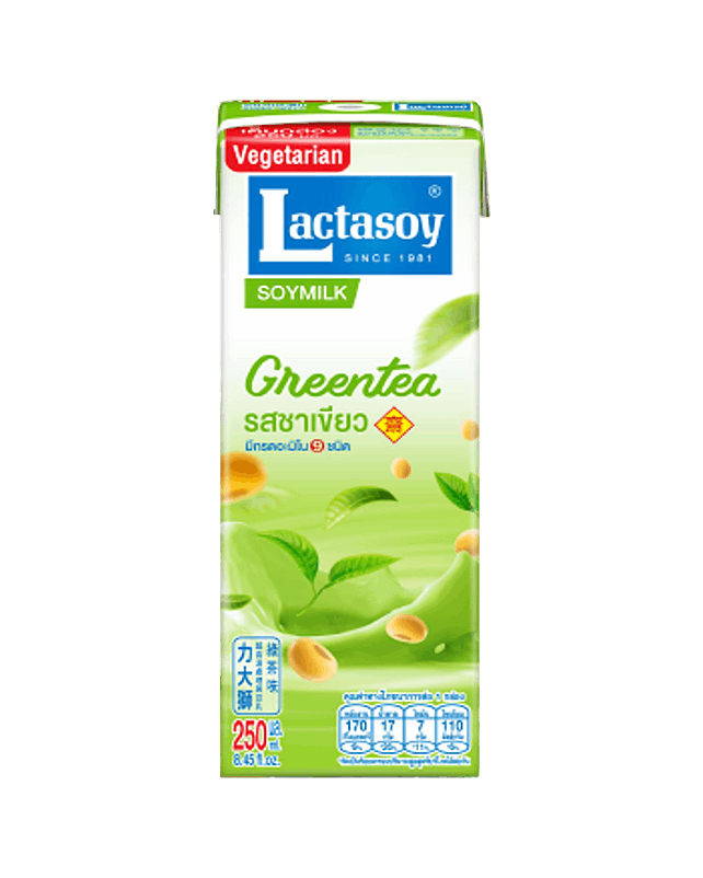 Lactasoy Green Tea UHT Soymilk 250ML