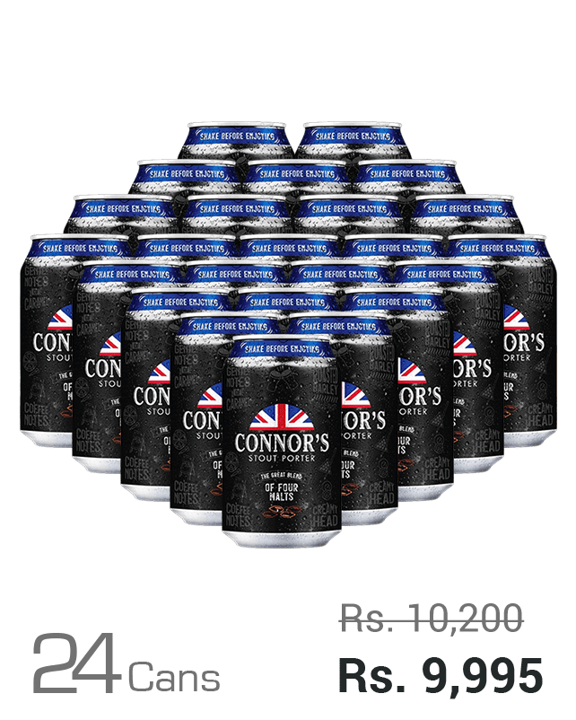 Connor's Stout Porter 320ML x 24 Cans