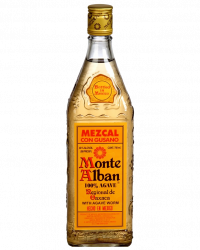 Monte Alban Mezcal with Agave Worm 750ML